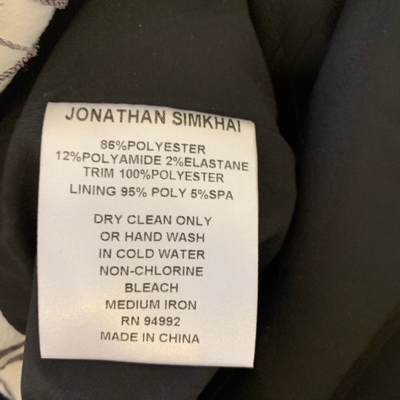 JONATHAN SIMKHAI High Waisted Skirt Sz 6 - Picture 4 of 7